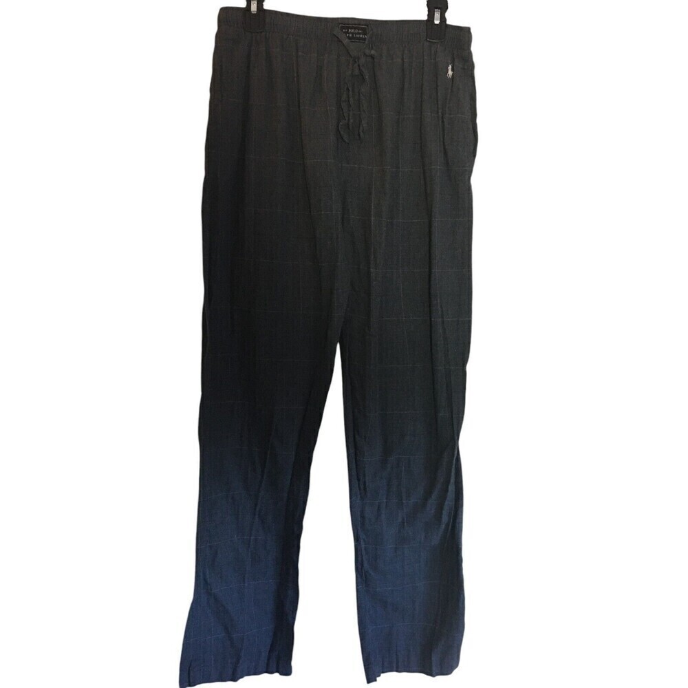 Polo Ralph Lauren Pajama Pants Men's Size Large Dark Gray Cotton